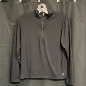 Black Quarter-Zip Pullover Base Layer